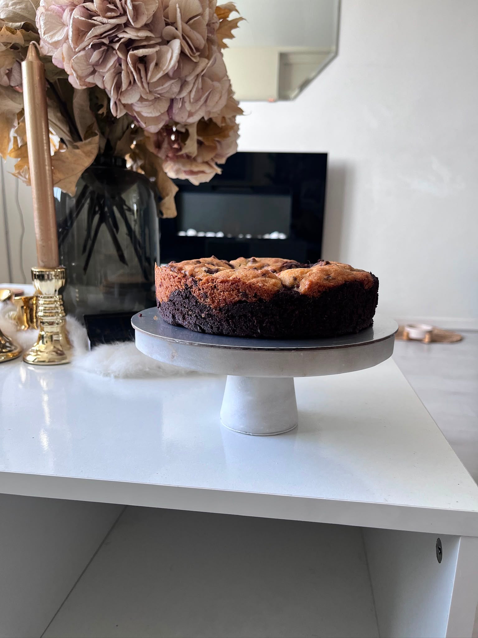 Cake Magic Brookie Taart – Brownie & Cookie Combinatie | 10-12 Personen