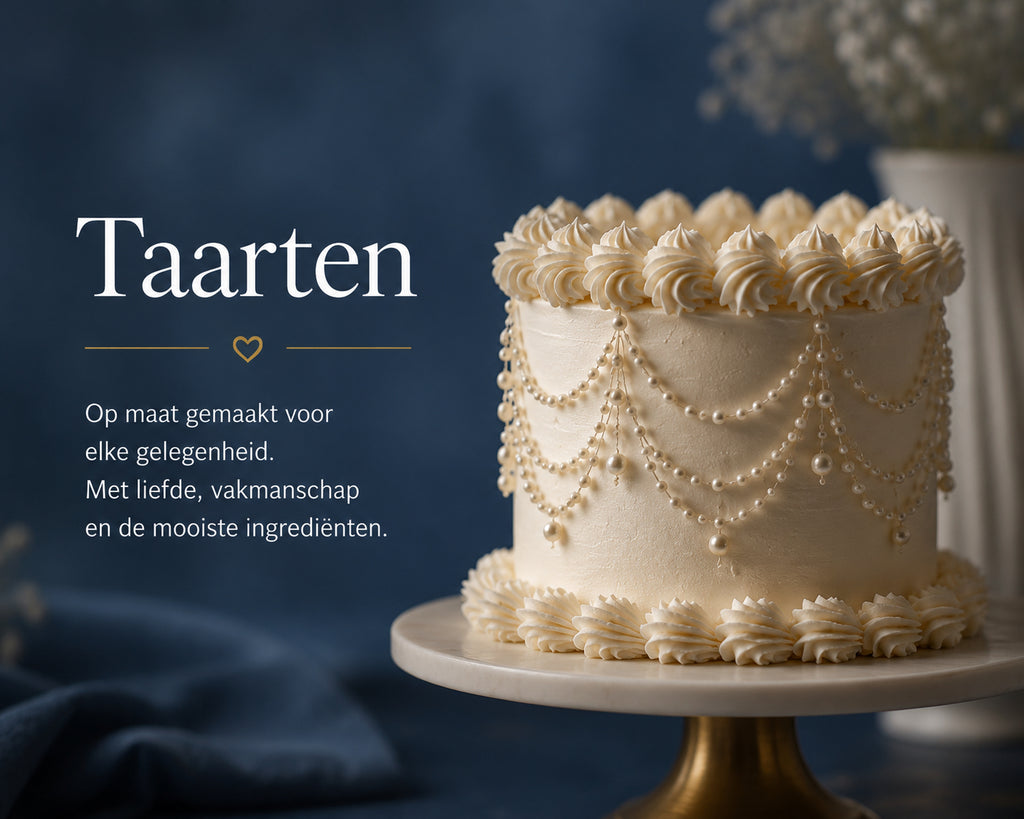 Ambachtelijke taarten op maat van Cake Magic, met luxe afwerking en volledig ontworpen naar wens voor verjaardagen, bruiloften, kinderverjaardagen en zakelijke evenementen.
